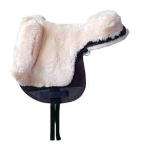 sheepskin lined bareback pad english