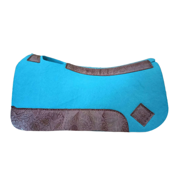 turquoise saddle pad