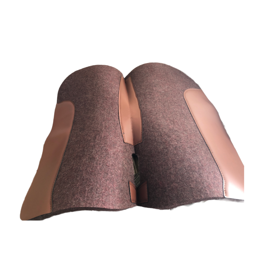 Brown Saddle Pad detail image