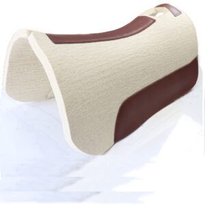 Sheepskin saddle pad