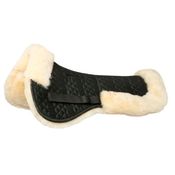 horse equipment sheepskin half pad