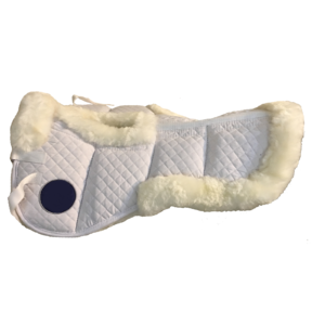 saddle fitter sheepskin half pad