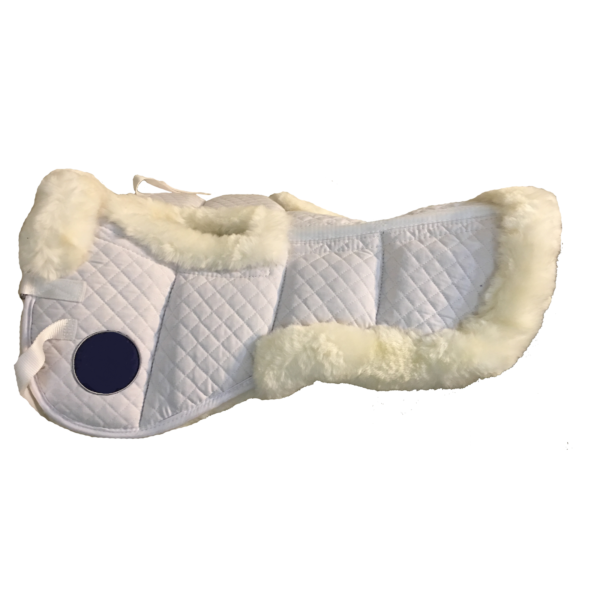 saddle fitter sheepskin half pad