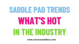 saddle pad trends what's hot in the industry