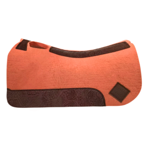 classic coral saddle pad