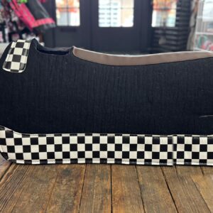 Black Checkered Saddle Pad wholesale Saddle Pad product