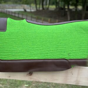Lime Round Saddle Pad wholesale Saddle Pad product