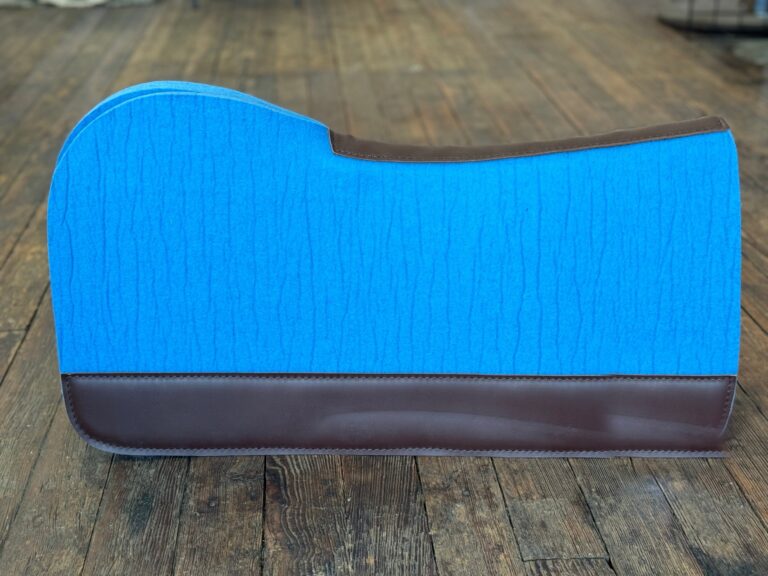turquoise new flex cut saddle pad